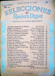 1941 Spanish Reader's Digest