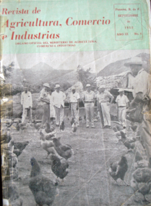 1953 Panama National Magazine about coffee