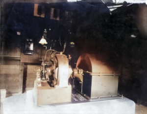 Electrical Generator in Mr. Watson Coffee Processing Plant